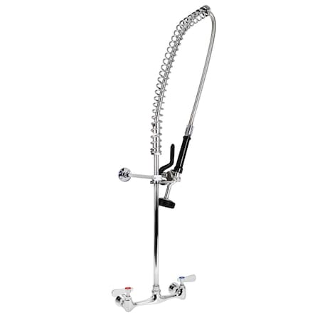 Bk Resources Workforce Prerinse 8" C/C Splashmount BKF-VSMPR-WB-G